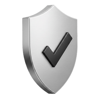 Approval checkmark icon in 3D on the Prudent Meritorine how it works page